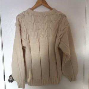 Vintage Handmade Knit Sweater